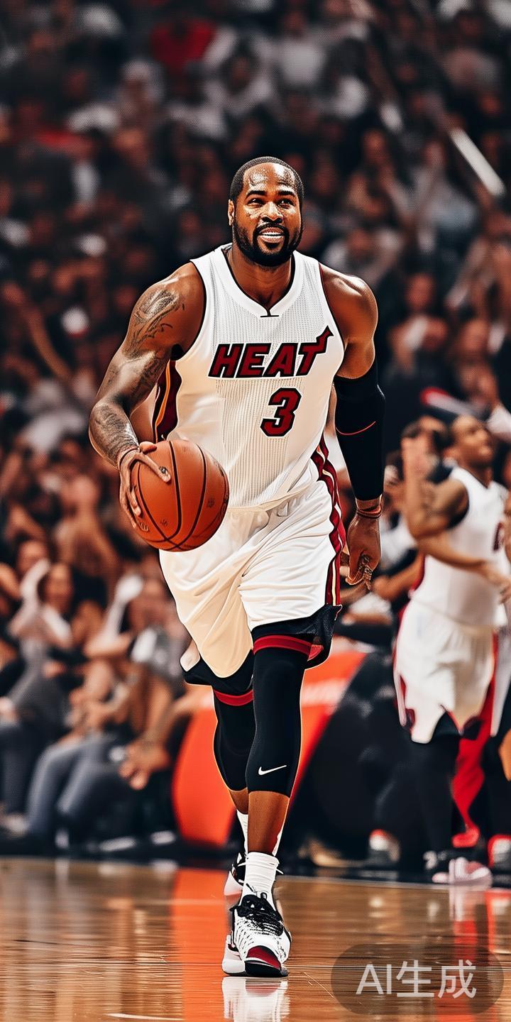 腾讯体育详细报道韦德职业生涯的辉煌瞬间与杰出成就分析 德怀特·韦德于2003年进入NBA,加盟迈阿密热火